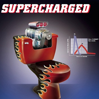 FLUSHMATE Supercharged